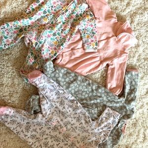 3m baby girl pijamas